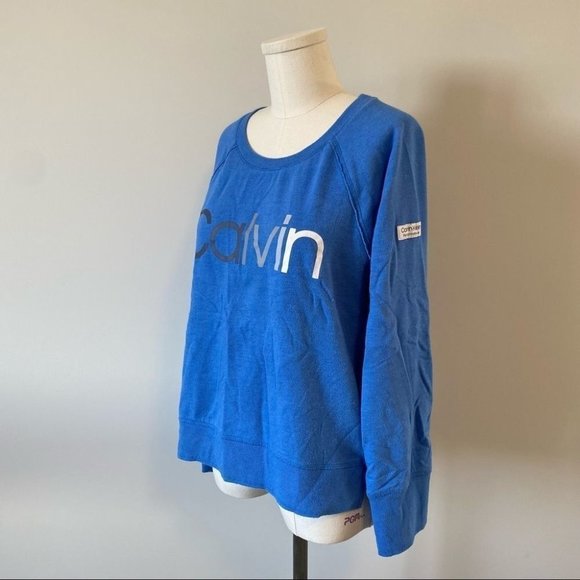 Calvin Klein Performance Pullover Crew Neck Sweatshirt - Picture 5 of 12